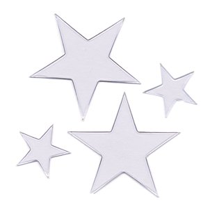 Heidi Swapp Ghost Shapes - Stars - Clear, CLEARANCE