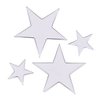 Heidi Swapp Ghost Shapes - Stars - Clear, CLEARANCE