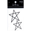 Heidi Swapp - Mask - Mini - Star, CLEARANCE