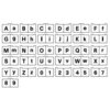 Heidi Swapp - Foam Stamps - Alphabet - Lemonade Stand - Upper and Lowercase and numbers, CLEARANCE