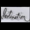 Heidi Swapp - Clear Stamps - Destination, CLEARANCE
