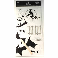Heidi Swapp - Scrapbook Scenery Stickers - Clear - 12x12 - Spooks, CLEARANCE