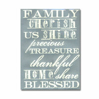 Heidi Swapp - Iron-On Themes - Home and Family, CLEARANCE