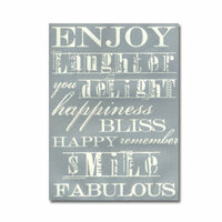 Heidi Swapp - Iron-On Themes - Happy, CLEARANCE