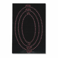 Heidi Swapp - Jewel Art - Bling - Frames - Ovals - Pink, CLEARANCE