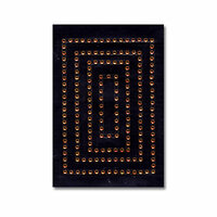 Heidi Swapp - Jewel Art - Bling - Frames - Rectangles - Clementine, CLEARANCE