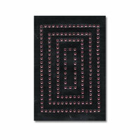 Heidi Swapp - Jewel Art - Bling - Frames - Rectangles - Pink, CLEARANCE