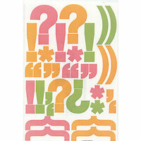 Heidi Swapp - Stickers - Exclamations 1, CLEARANCE