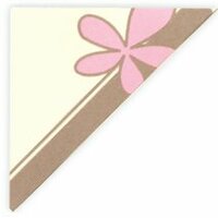 Heidi Swapp - Photo Corners - Extra Large - XL - Pink Flower, CLEARANCE