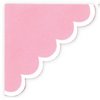 Heidi Swapp - Photo Corners - Extra Large - XL - Pink Scallop