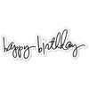 Heidi Swapp - Clear Stamps - Happy Birthday