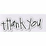 Heidi Swapp - Clear Stamps - Thank You