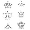 Heidi Swapp - Bling Crowns - Clear, CLEARANCE