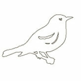 Heidi Swapp - Ghost - Extra Large - XL - Birds, BRAND NEW