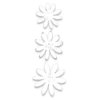 Heidi Swapp - Glitter Florals - White, CLEARANCE