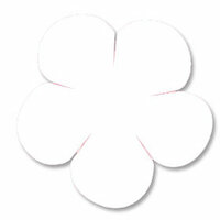 Heidi Swapp - Rounded Florals - White, CLEARANCE
