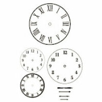 Heidi Swapp - Clear Stamps - Images - Clock