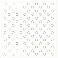 Heidi Swapp - Runway Collection - 12x12 Overlay Extras - Dots, CLEARANCE