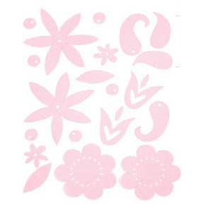 Heidi Swapp - Gel Blossoms - Light Pink, CLEARANCE