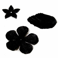 Heidi Swapp - Velvet Florals - Black, CLEARANCE