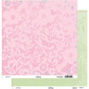 Heidi Swapp - Fresh and Free Collection - 12 x 12 Double Sided Paper - Fresh Flowers, CLEARANCE