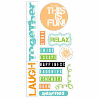 Heidi Swapp - Summer Sun Collection - Stickers, CLEARANCE