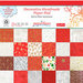 Paperhues - Decorative Handmade Paper Pack - 12 x 12 - Red and White - 24 Pack