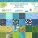 Paperhues - Decorative Handmade Paper Pack - 12 x 12 - Blue and Green - 24 Pack