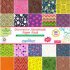 Hilltop Paper LLC - Decorative Handmade Paper Pack - 6 x 6 - Assorted Color and Design - 100 Pack