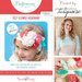 Hazel and Ruby - Crafternoon Collection - Kits - Felt Flower Headband