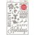 Hazel and Ruby - Christmas - Stencil Mask - 12 x 18 - Holiday Shapes Words and Quotes