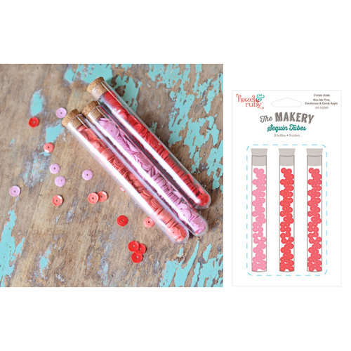 Hazel and Ruby - Sequin Tubes - Think Pink