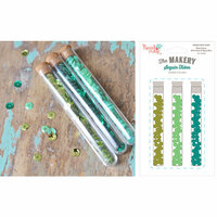 Hazel and Ruby - Sequin Tubes - Green With Envy
