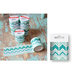 Hazel and Ruby - Fat Roll Washi Tape - Crazy for Chevy - Teals