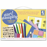 Inkadinkado - Start Stamping - Rubber Stamp Starter Kit