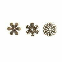 Imaginisce - En Fuego Collection - Charms - Chiquita Charms - Antique Brass