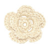 Imaginisce - Out On A Whim Collection - Crocheted Blossoms - French Vanilla