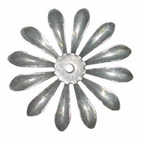 Imaginisce - Out On A Whim Collection - Steel Magnolias - Daisy Dreamin' - Antique Silver