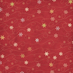 Imaginisce - Candy Cane Lane Collection - 12x12 Paper - Ice Capades