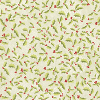 Imaginisce - Candy Cane Lane Collection - 12x12 Paper - Hello Holly