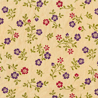 Imaginisce - Out On A Whim Collection - 12x12 Paper - Fab Floral, CLEARANCE
