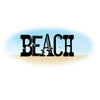 Imaginisce - A Shore Thing Collection - Clear Acrylic Stamps - Beach