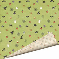 Imaginisce - Hallowhimsy Halloween Collection - 12 x 12 Double Sided Paper - Wicked Whimsy, CLEARANCE