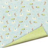 Imaginisce - Baby Powder Collection - 12x12 Double Sided Paper - Fuzzy Jammies - Baby Boy