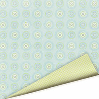 Imaginisce - Baby Powder Collection - 12x12 Double Sided Paper - Bubble Bath - Baby Boy