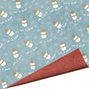 Imaginisce - Snowy Jo Winter Christmas Collection - 12 x 12 Double Sided Paper - Jo to the World, CLEARANCE