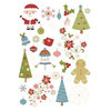 Imaginisce - Snowy Jo Winter Christmas Collection - Rub Ons - Holidoodles, CLEARANCE