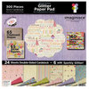 Imaginisce - All Kinds of Happy - Glitter Paper Pad