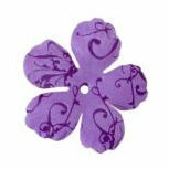 Imaginisce - Gotta Buy Basics Collection - Flourish Flowers - Purple Flourish, CLEARANCE