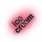 Imaginisce - Summer Cool Collection - Snag 'em Acrylic Stamps - Ice Cream, CLEARANCE